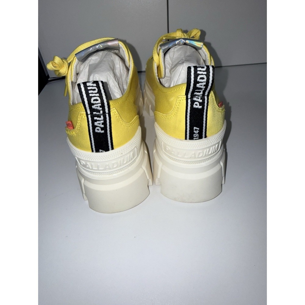 Palladium Women's Revolt Lo TX Aurora Yellow Shoes Chunky Women's Size 10 NWOB - Picture 7 of 10